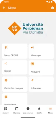 University of Perpignan android App screenshot 1